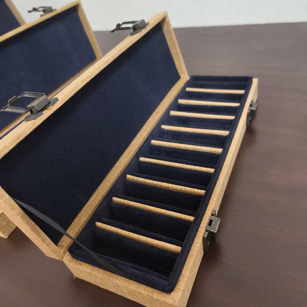 印箱　篆刻入れ　ハンコケース　印鑑ケース　4個セット