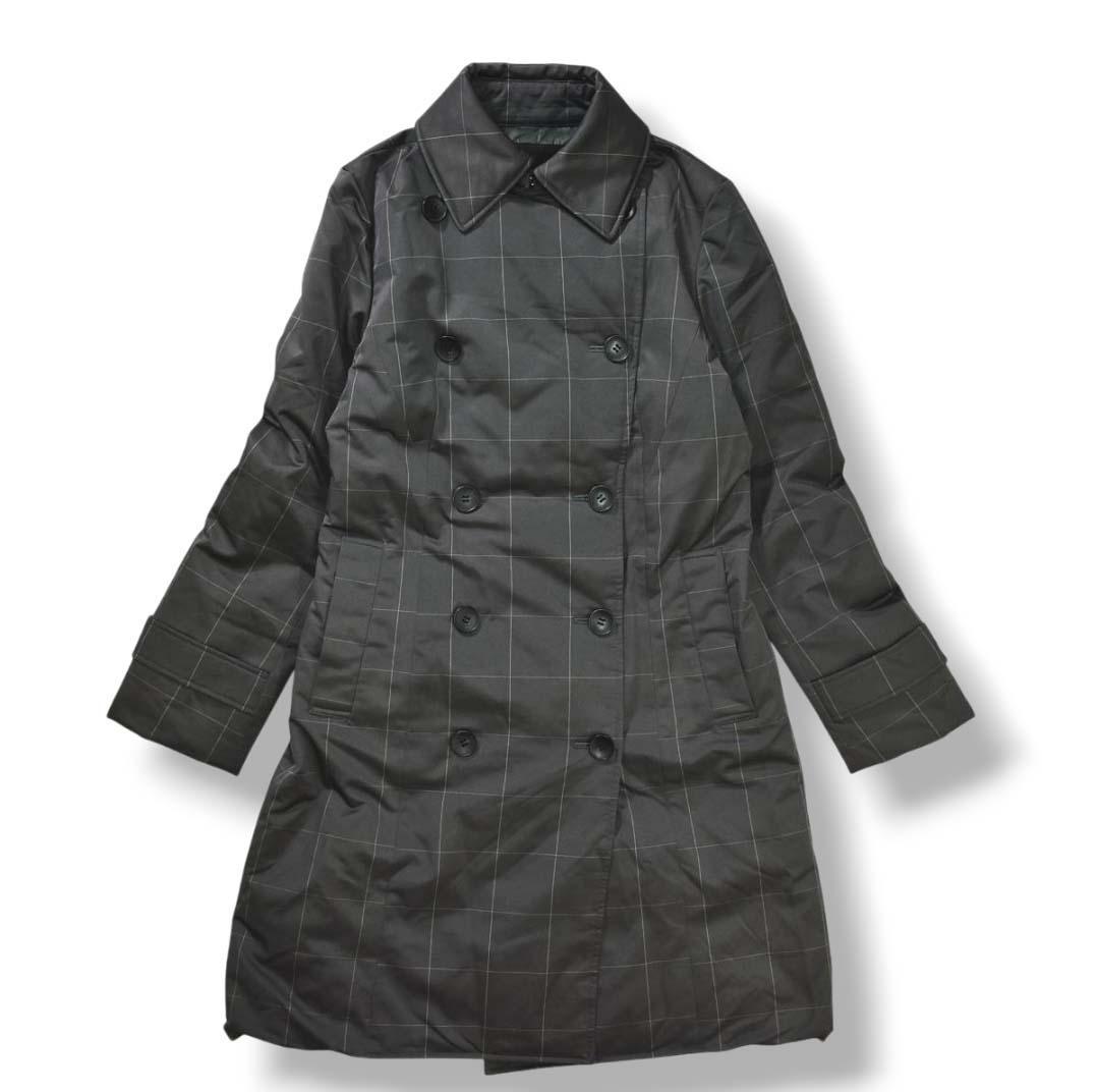 【上質】 【人気】 アイシービー ダウン トレンチコート 2 グレー ♪