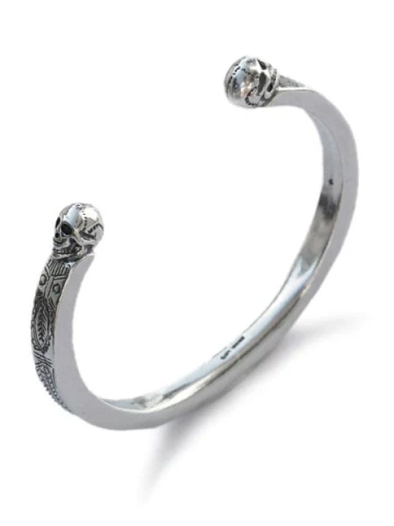 Chan Luu チャンルー Sterling バングル スカル 骸骨 希少