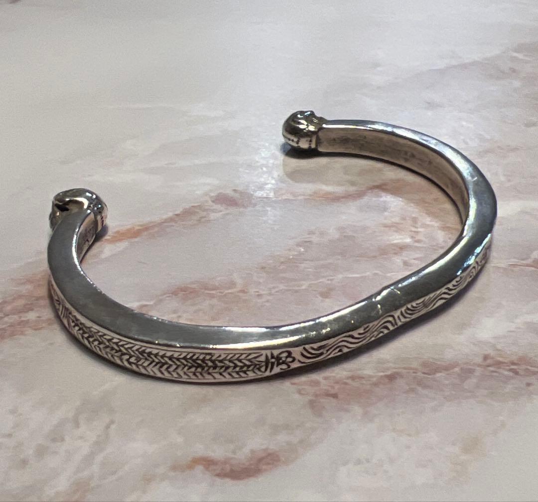 Chan Luu チャンルー Sterling バングル スカル 骸骨 希少