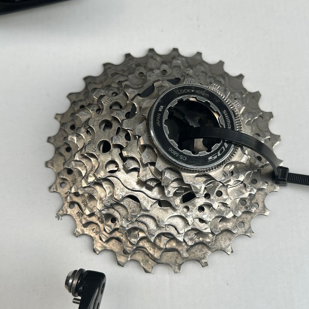 SHIMANO 5800 R7000 105 コンポ セット 楕円リング付き