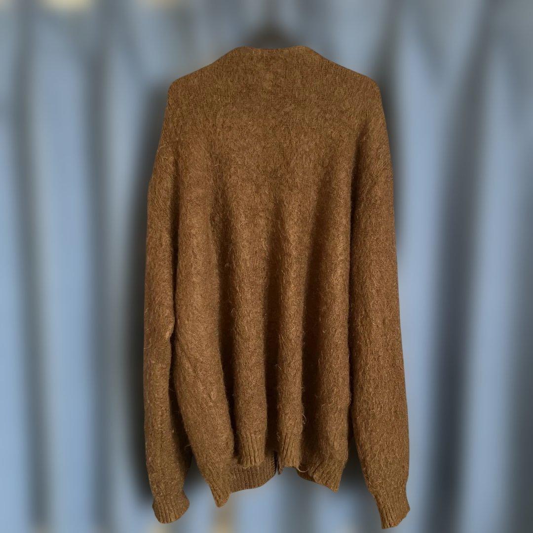 ニードルズ　モヘアカーディガン　茶色ニット　ネペンテス