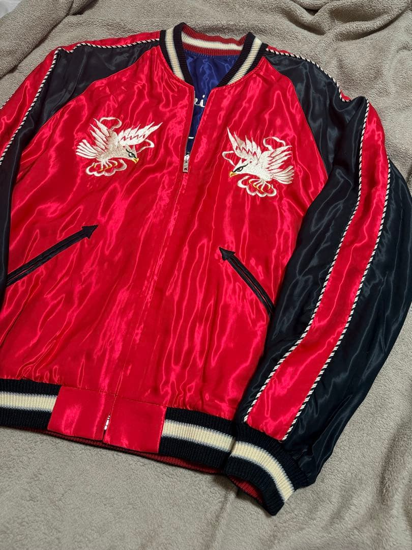 未使用近 ２面用 テーラー東洋 ワシ USA SHIP 日本限定 スカジャン