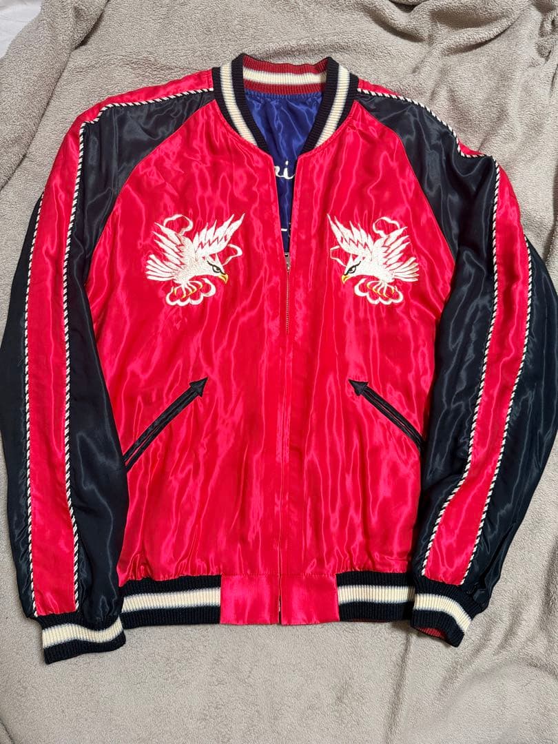 未使用近 ２面用 テーラー東洋 ワシ USA SHIP 日本限定 スカジャン