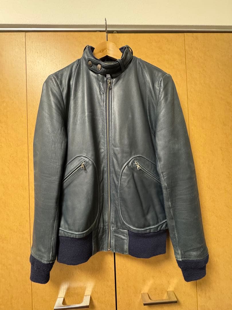 ヒステリックグラマー ローリングストーンズ 野口強 レザー ブルゾン キムタク着