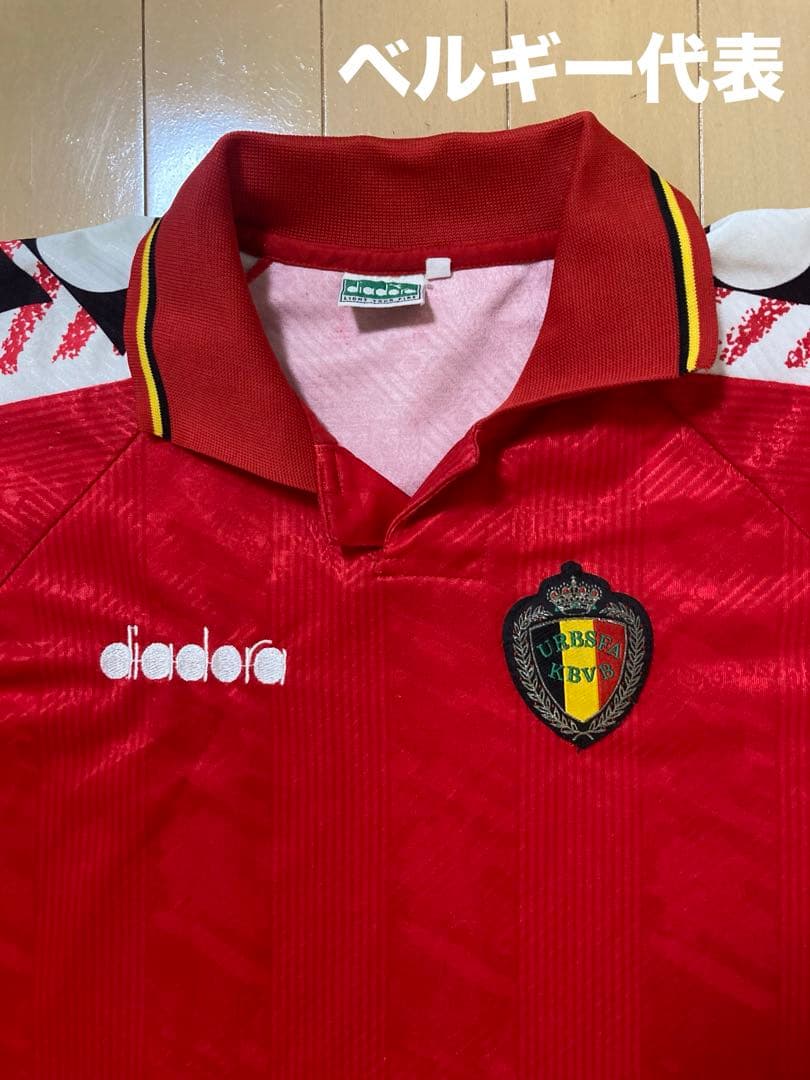 【レア】ベルギー代表 ユニフォーム 1994
