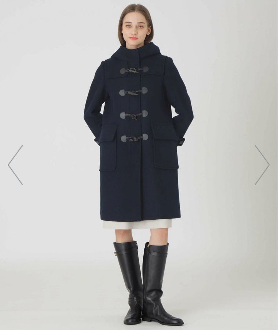 BLUE LABEL パイルメルトンダッフルコート