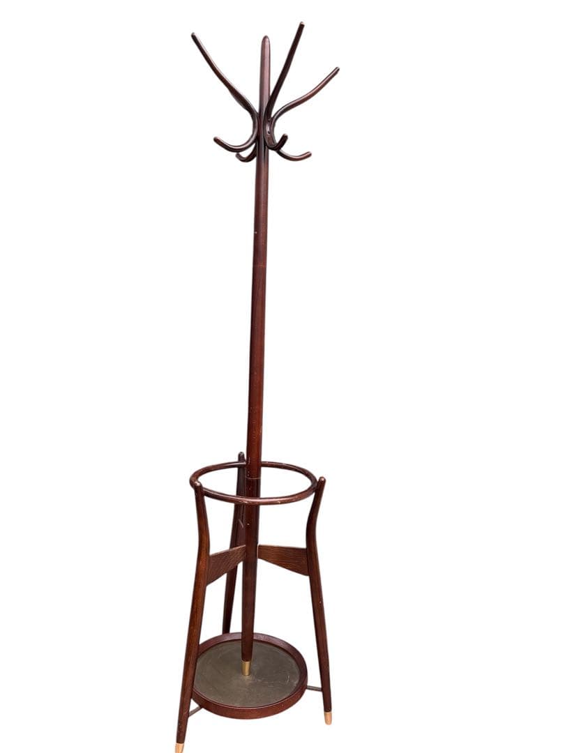 秋田木工akimoku曲木ポールハンガー/コートスタンド