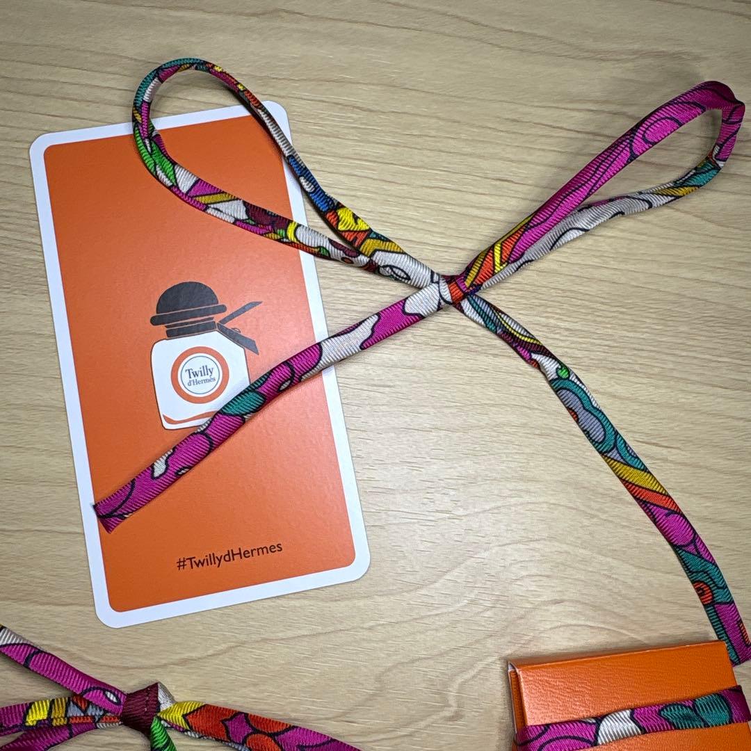 【未使用】3点セット　エルメス ツイリー シルク紐　ラニエール