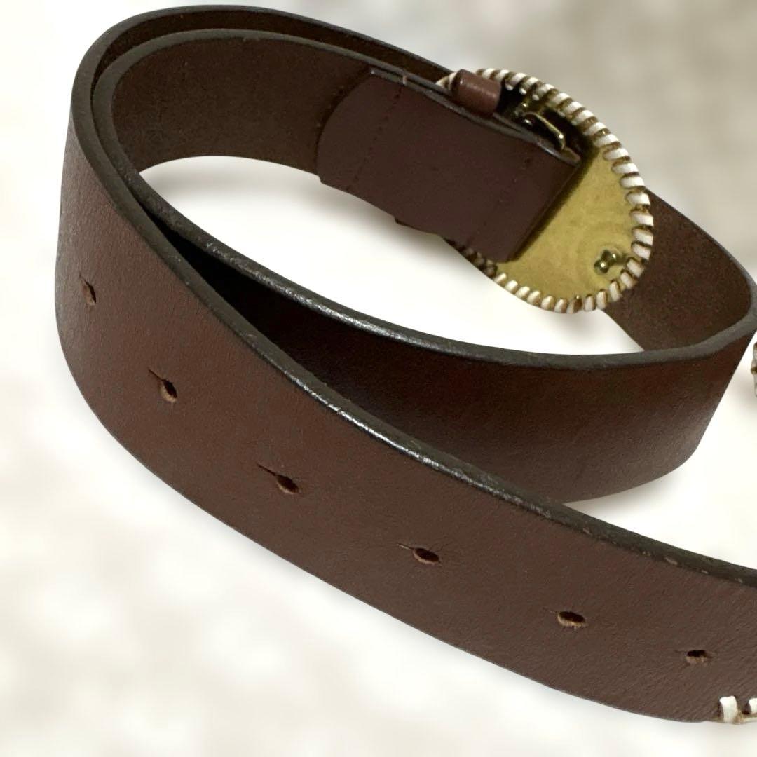 vivienne westwood ヴィヴィアン エンブレム　レザーベルト　レア