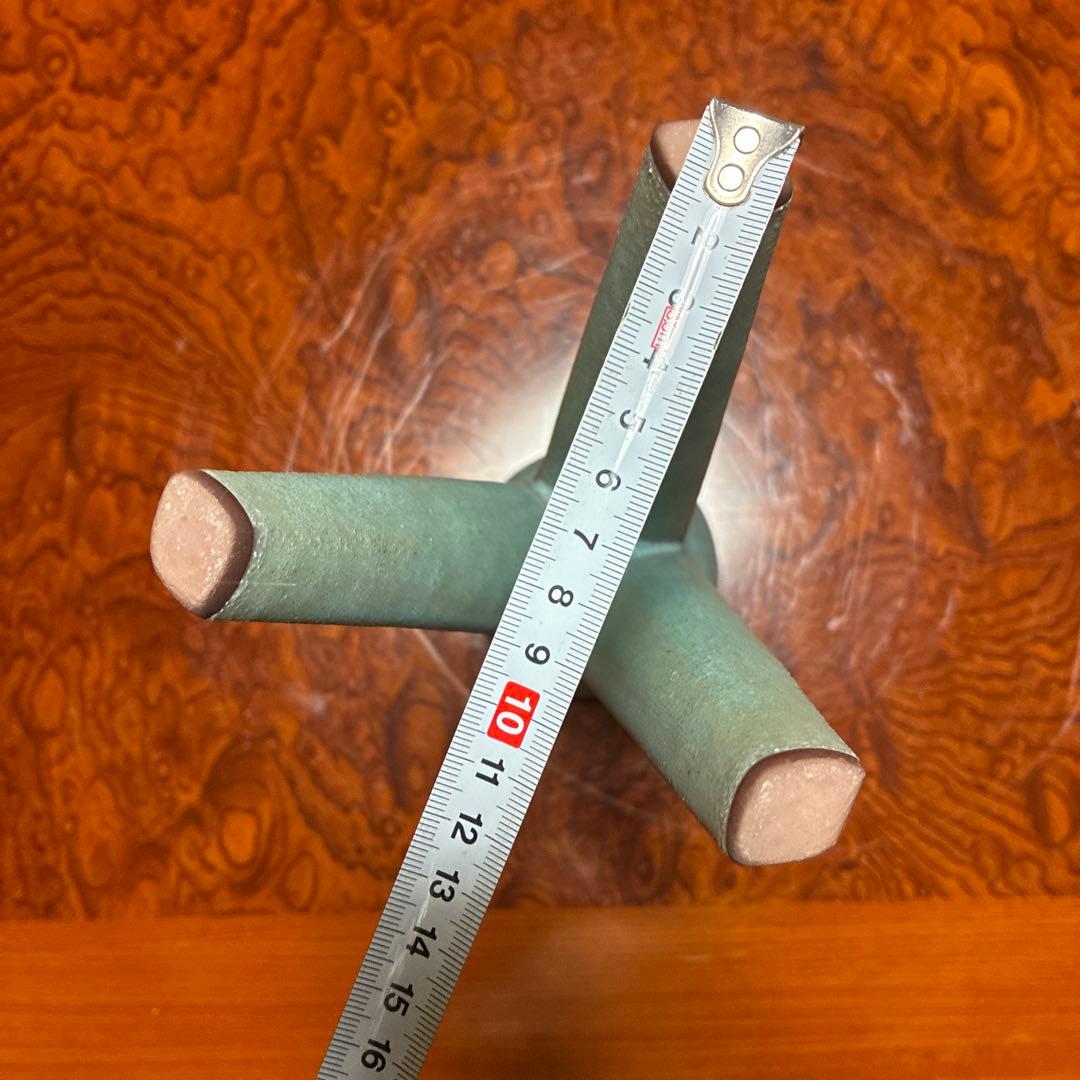 【未使用】小原流　池坊　草月流 嵯峨御流　いけばな　華道　変形花器　清山焼　2点