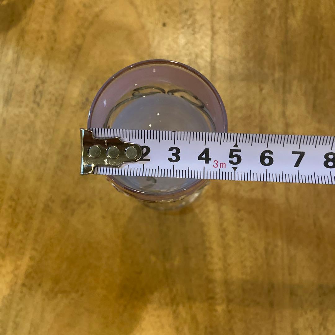 ボヘミアクリスタル80年代ビンテージリキュールグラスペア