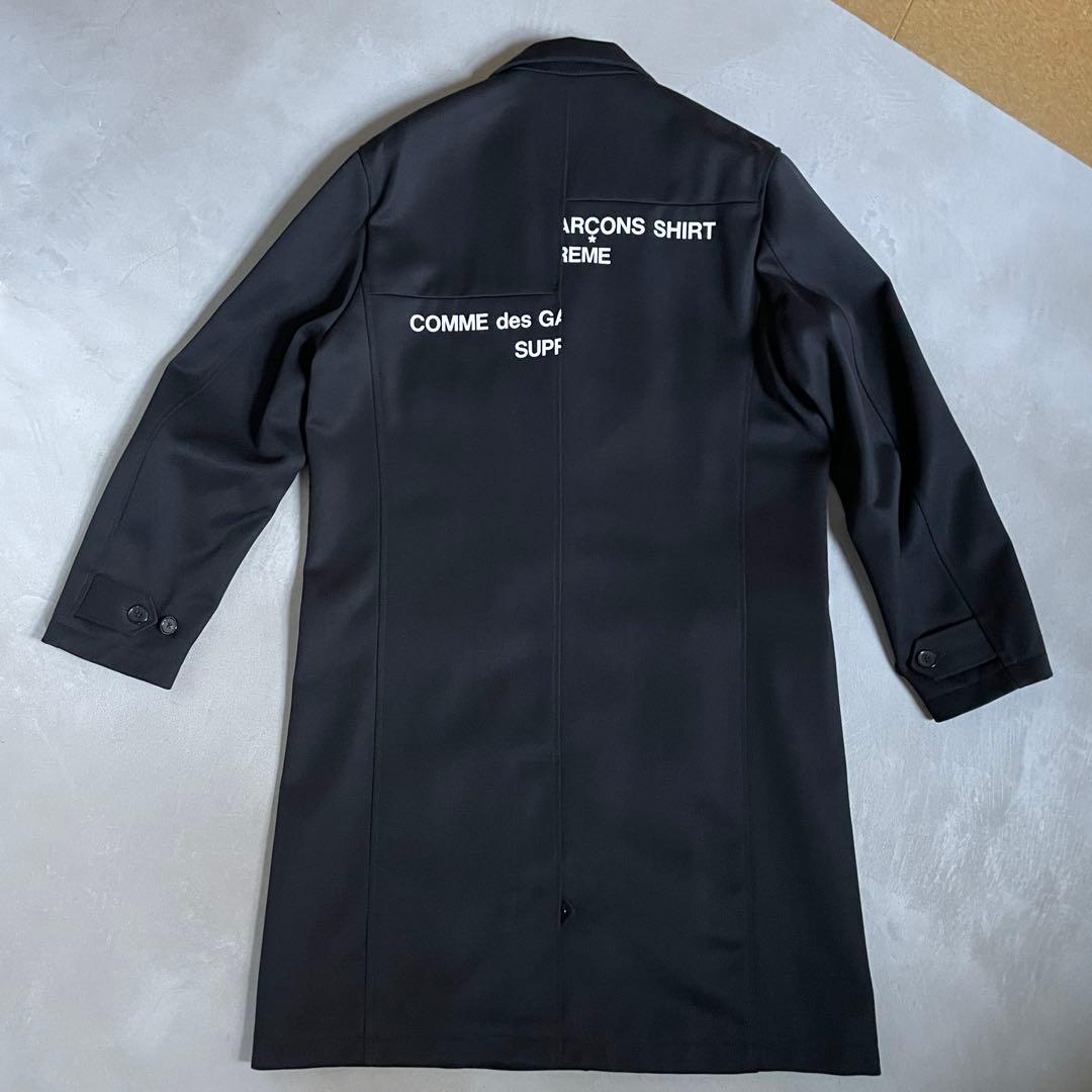 supreme comme des garcons SHIRT コート logo