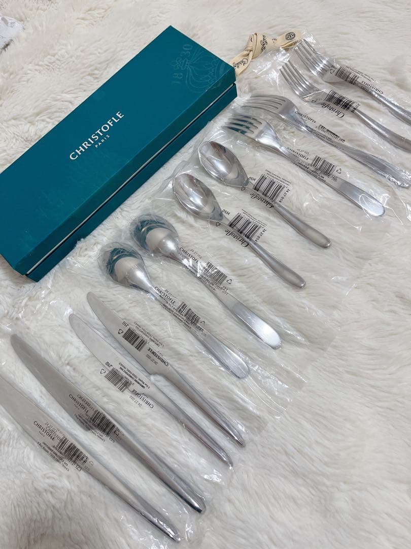 クリストフル カラトリー ステンレス 12点セット