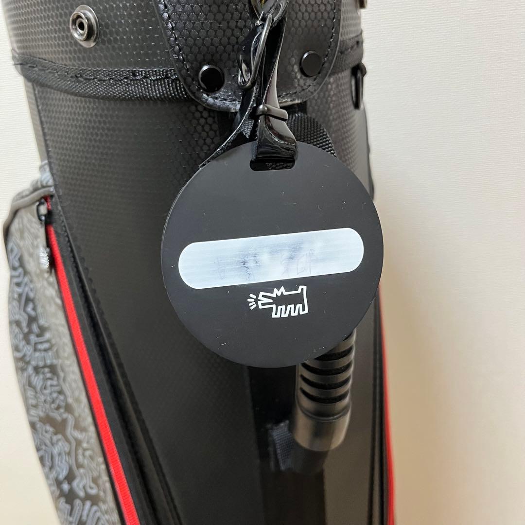 入手困難 美品 キースヘリング 軽量キャディバッグ 7.5型