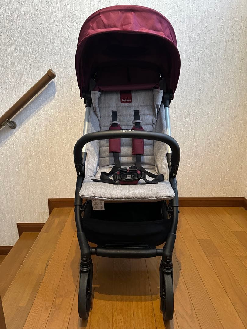イングリッシーナ ベビーカー クイッド 取扱説明書とベビーカー収納袋付き