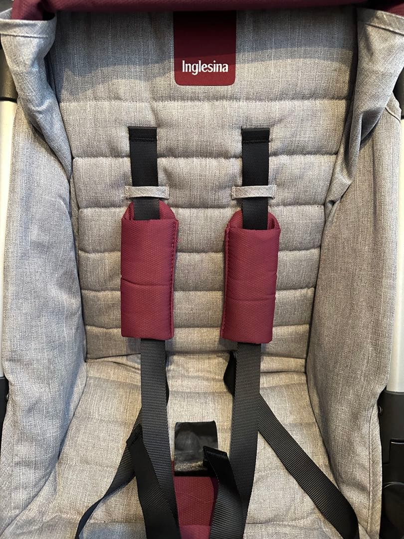 イングリッシーナ ベビーカー クイッド 取扱説明書とベビーカー収納袋付き