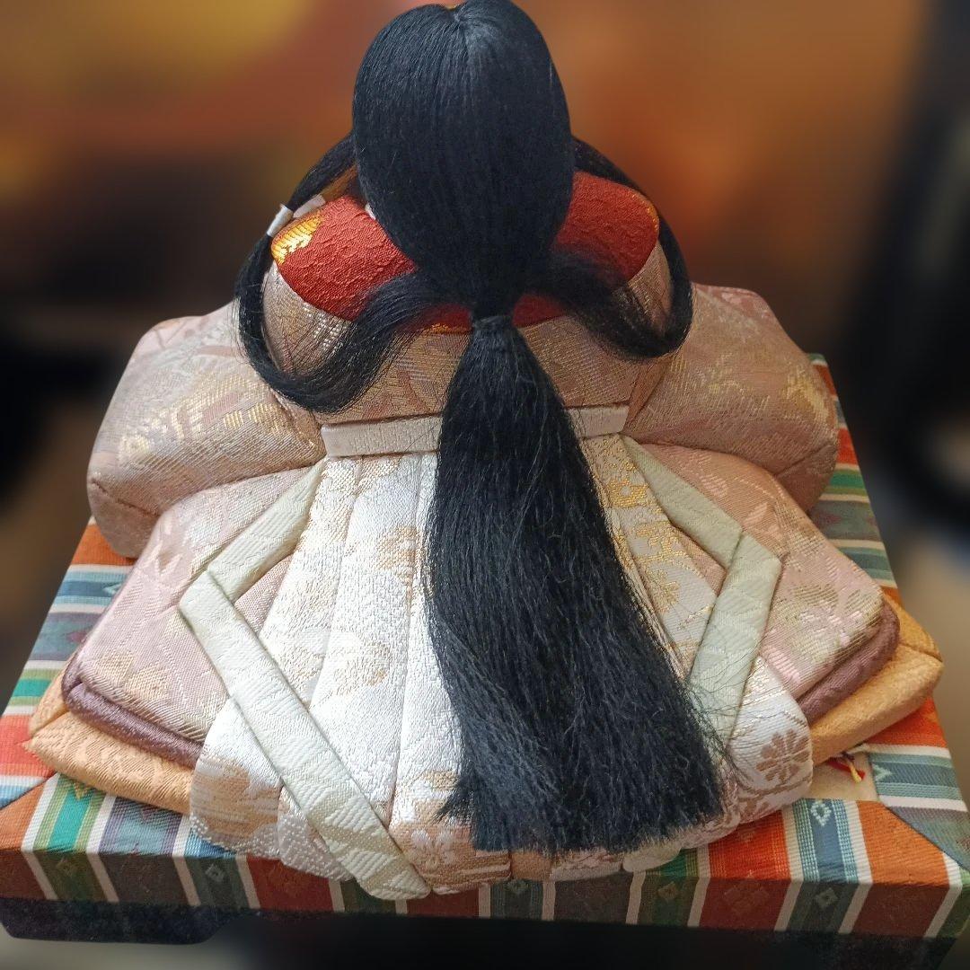 秀月　木目込み人形　大和雛　雛人形　親王飾り