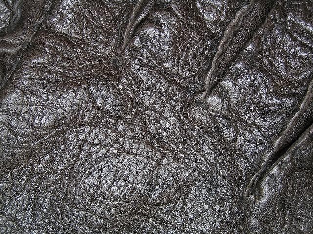 大人の冬を格上げする 上質濃茶伊製ペッカリー peccary 革手袋 西武タグ付