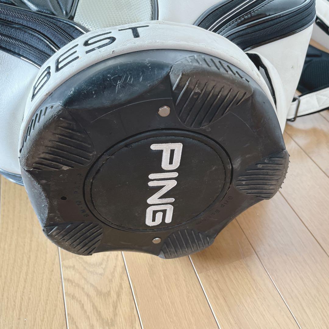 K064 専用！PING プロモデル 3点式キャディバッグ 9.5型
