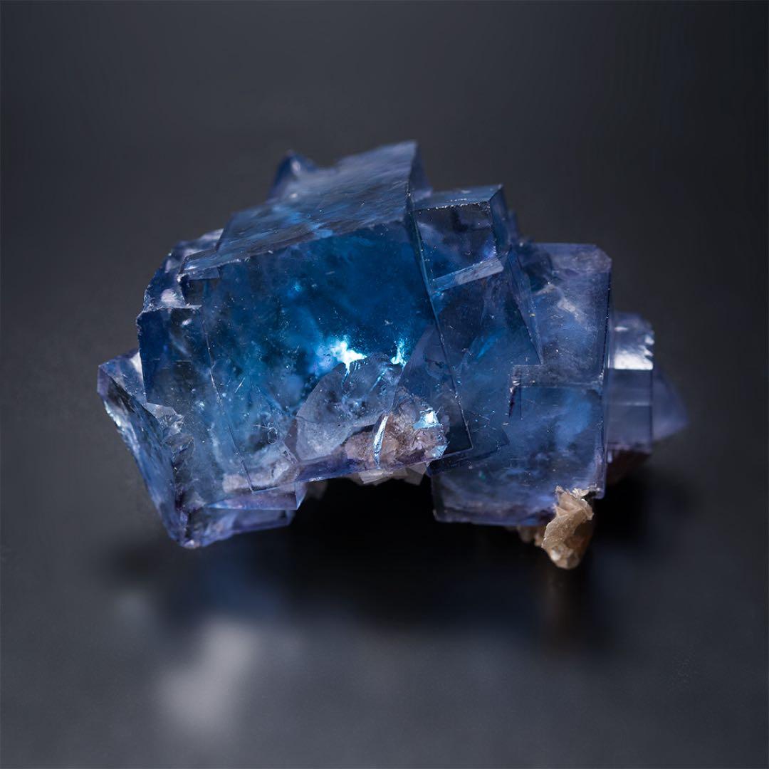 中国 ヤオガンシャン フローライト 天然石 原石 鉱物標本 鉱石 蛍石 1682