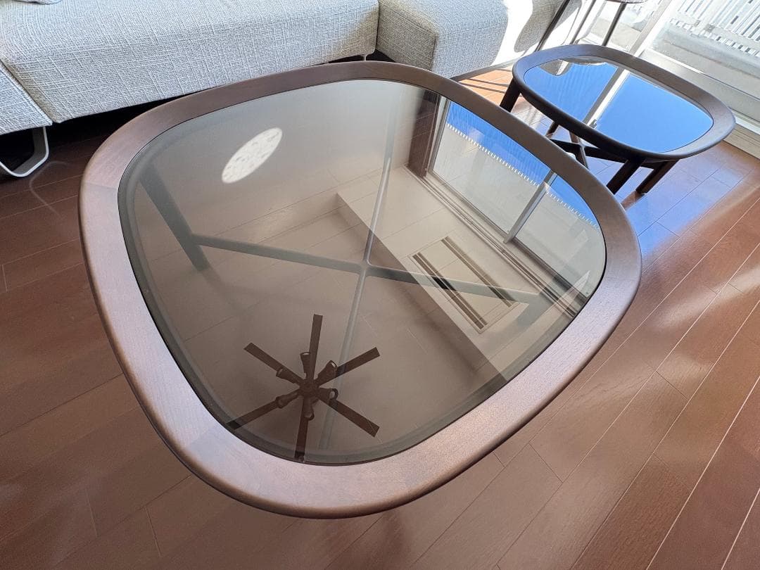 arflex アルフレックス POND ポンド大 テーブル ダークウォルナット