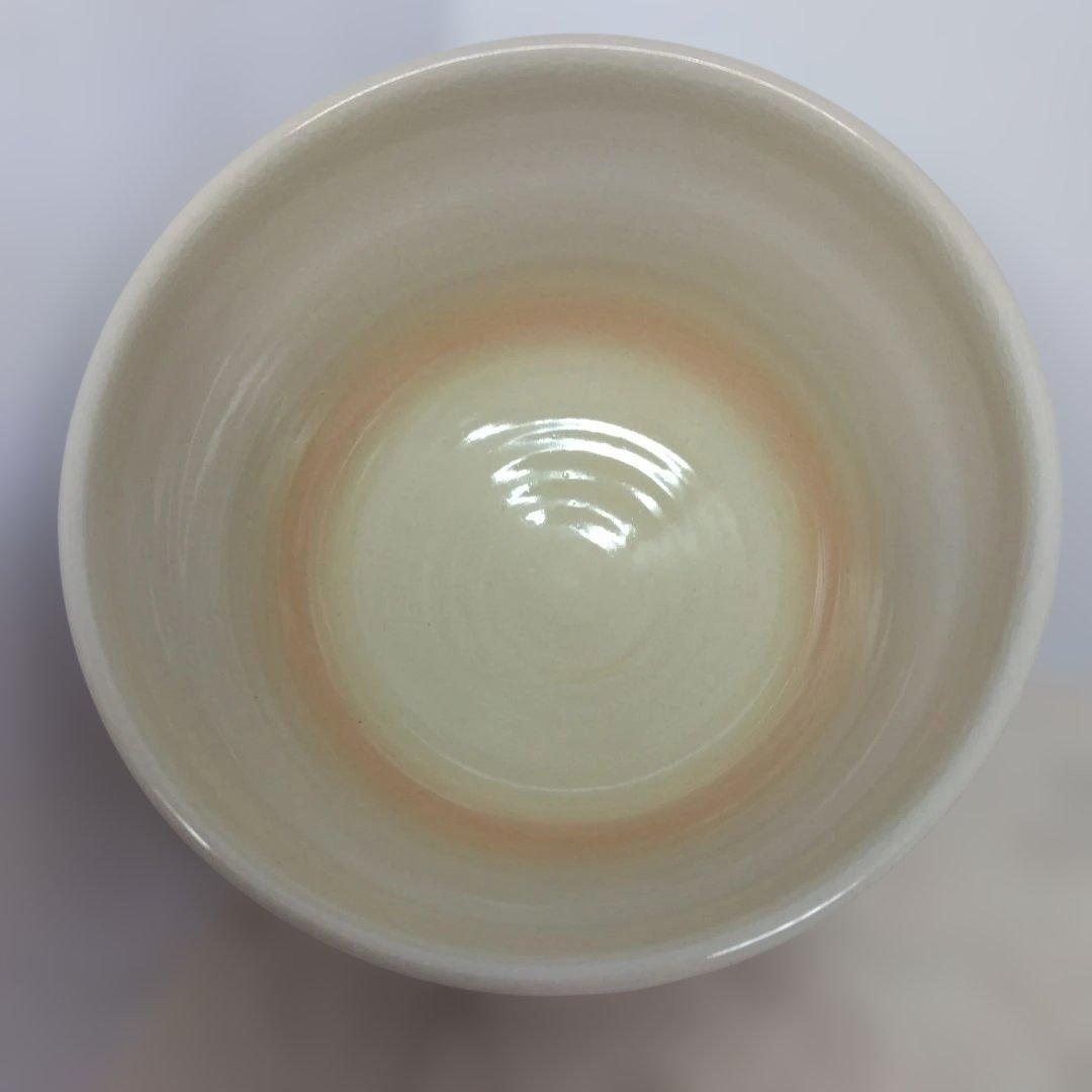 平安清香 色絵内裏雛之図 茶盌 お雛様 ひな祭り 共箱