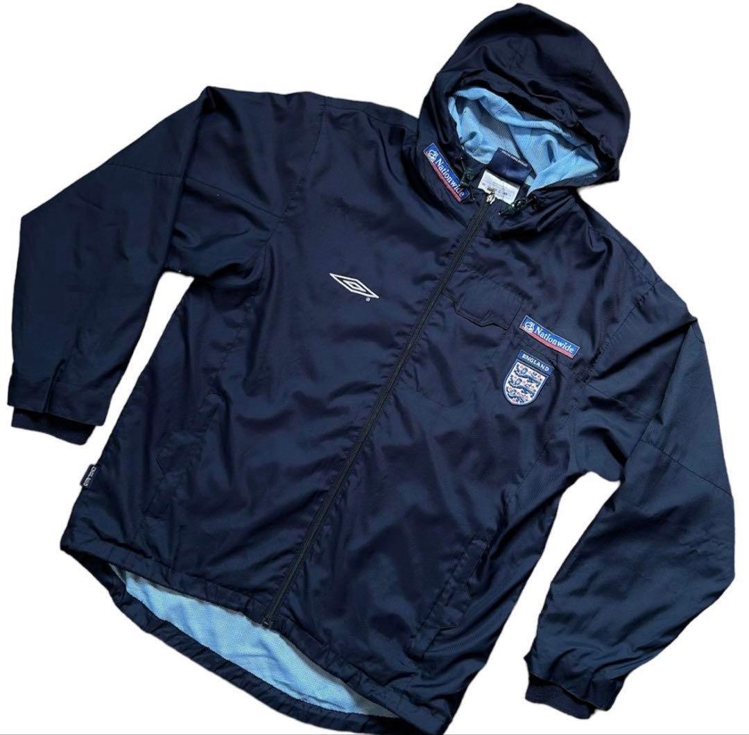 00s イングランド代表 ナイロンジャケットパーカー