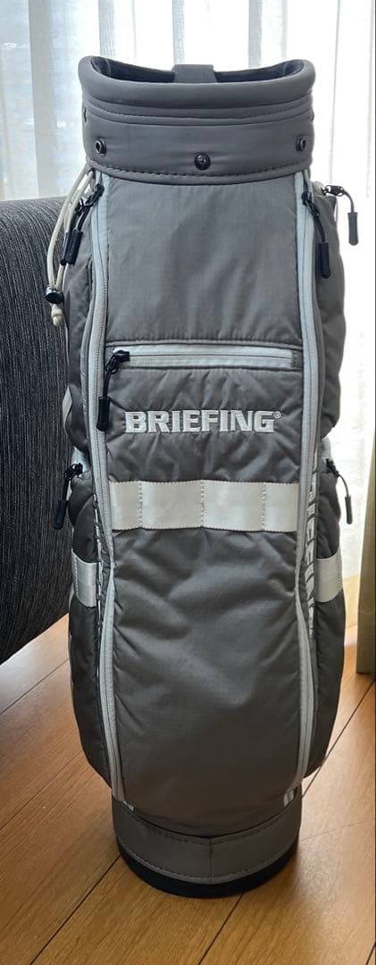 ブリーフィング キャディバッグ BRIEFING CR-6 グレー