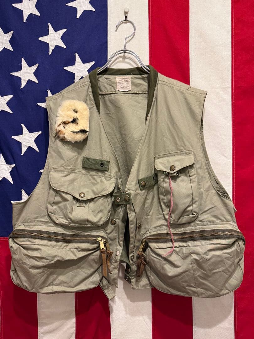 ★USA製★90s★FILSON★FLY FISHING GUIDE VEST★