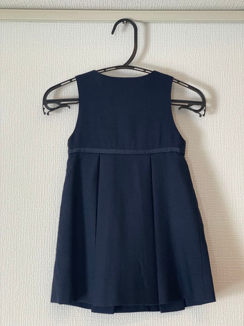 familiar ファミリア入園式お受験用ワンピース　アンサンブル　セット　90