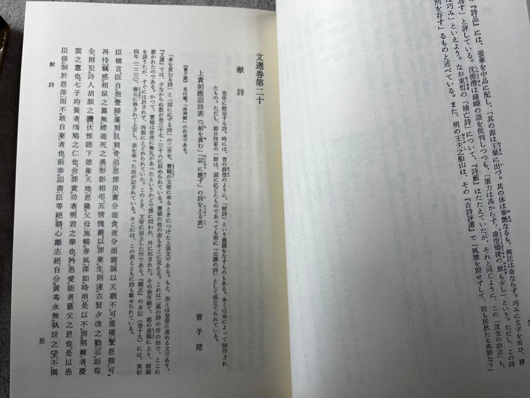 文選　全巻揃い　全釈漢文大系　※新釈漢文大系ではないです