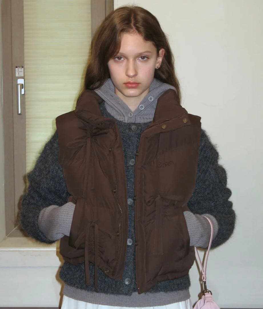 SINOON シヌーン　ダウン ベスト　アウター