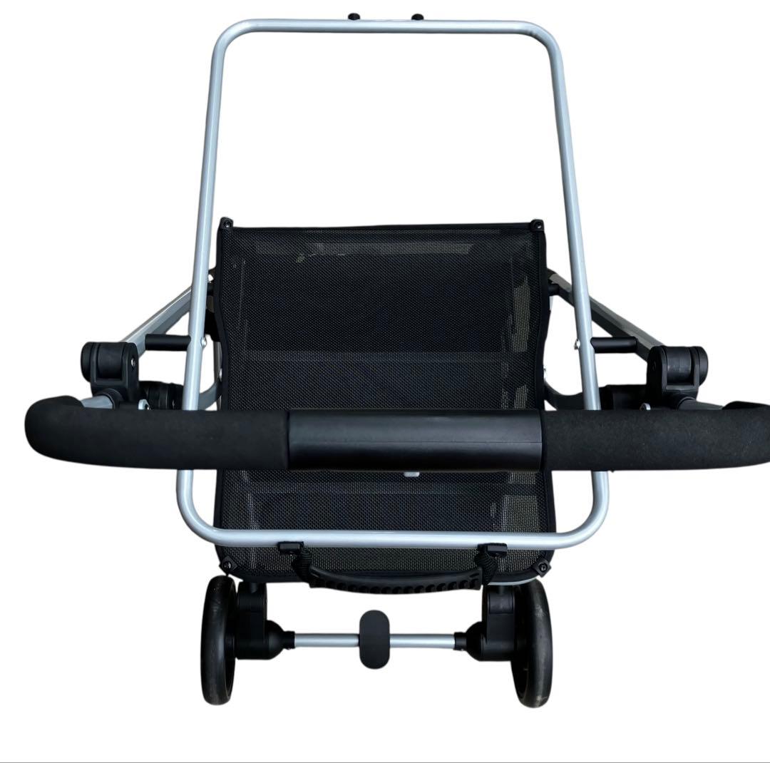 EcoCa 折りたたみ式ショッピングカート 黒