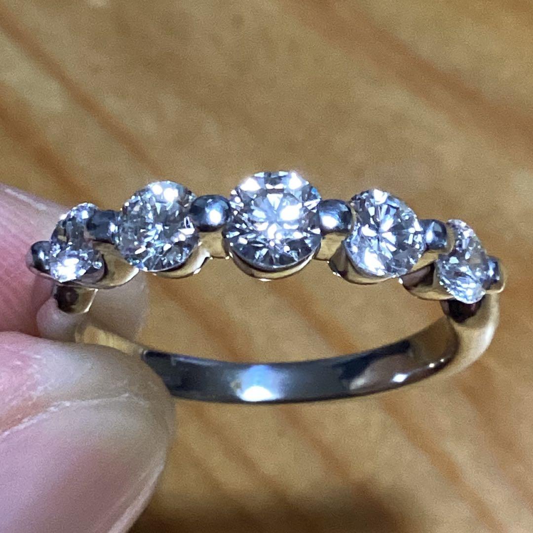 みんた❗️永遠の輝き！1.05ct ✨ダイヤモンド✨リング✨約12.5号