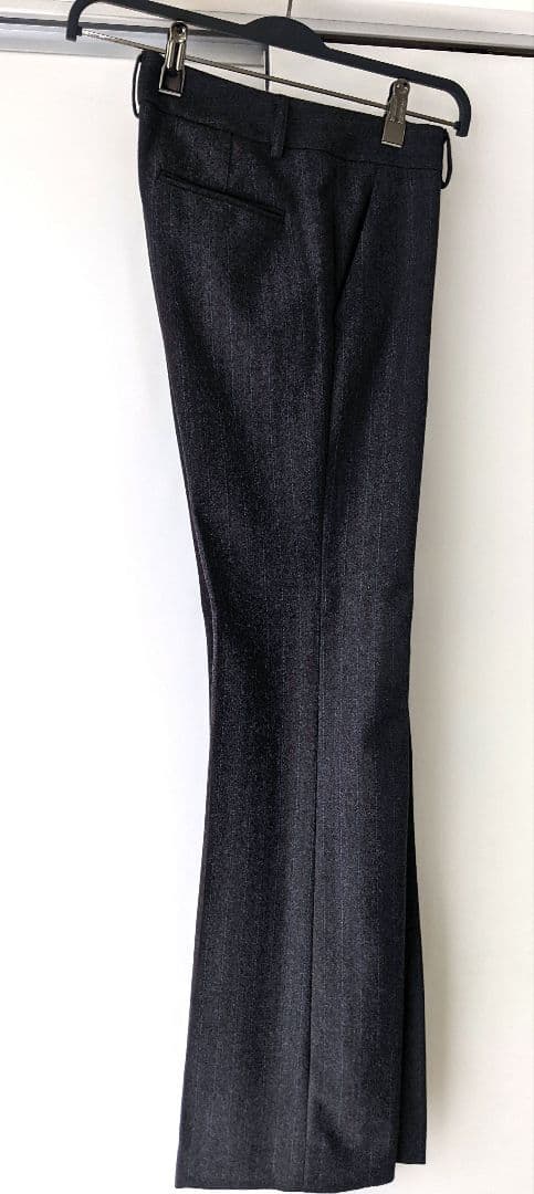 【極美品】theory セオリー スーツ 上下　グレー ストライプ 希少　M　S