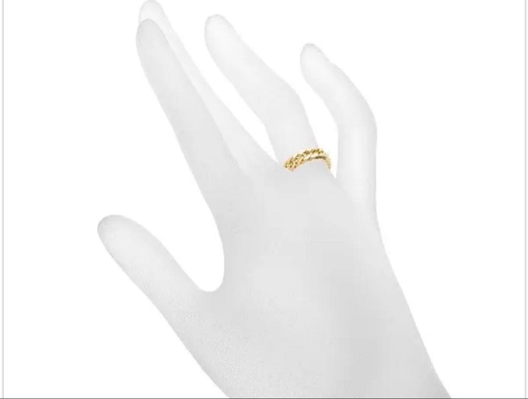 K18 リング 喜平6面