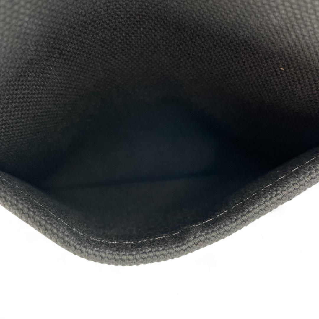 美品 ORCIVAL トートバッグ キャンバス ブラック タグ付き Sサイズ