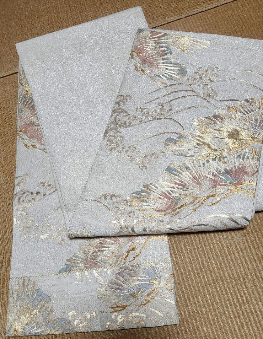 ねね丹後ちりめん 振袖セット 黒 金