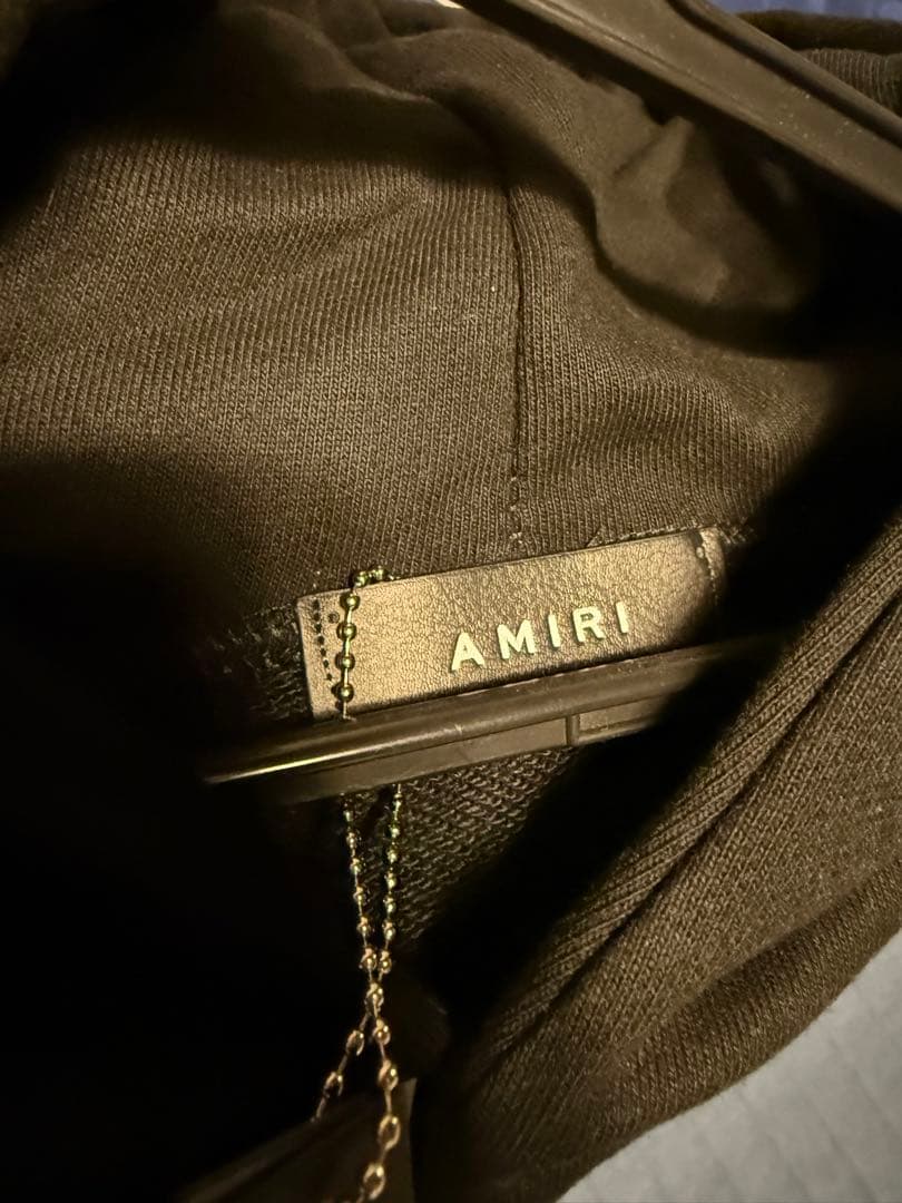 AMIRI パーカー 黒 Mサイズ