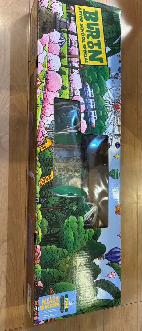 初心者セット Burton キッズボード90 バイン付き(ブーツ&パンダスキー)