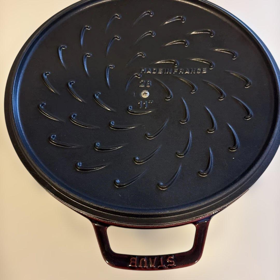 ストウブ　ブレイザー　ソテーパン　グレナディンレッド　28