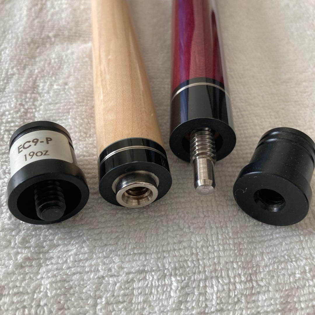 Mezz メッズキュー EC9-P 純正キューケース ZC-23付き