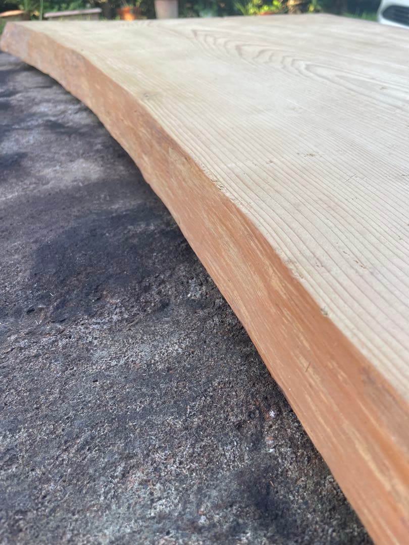 無加工　一枚板　テーブル　約、縦112cm×横70cm