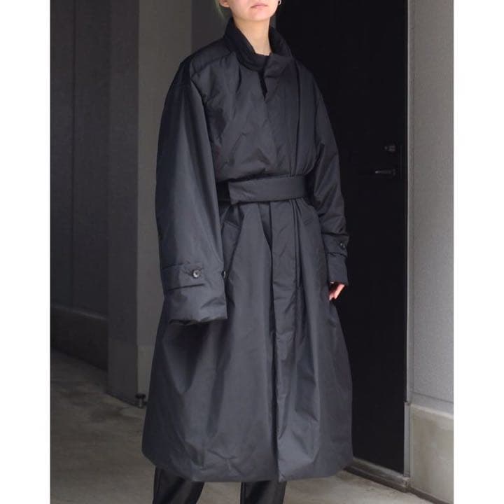 ジャケット・アウター stein 21ss padded stand collar coat