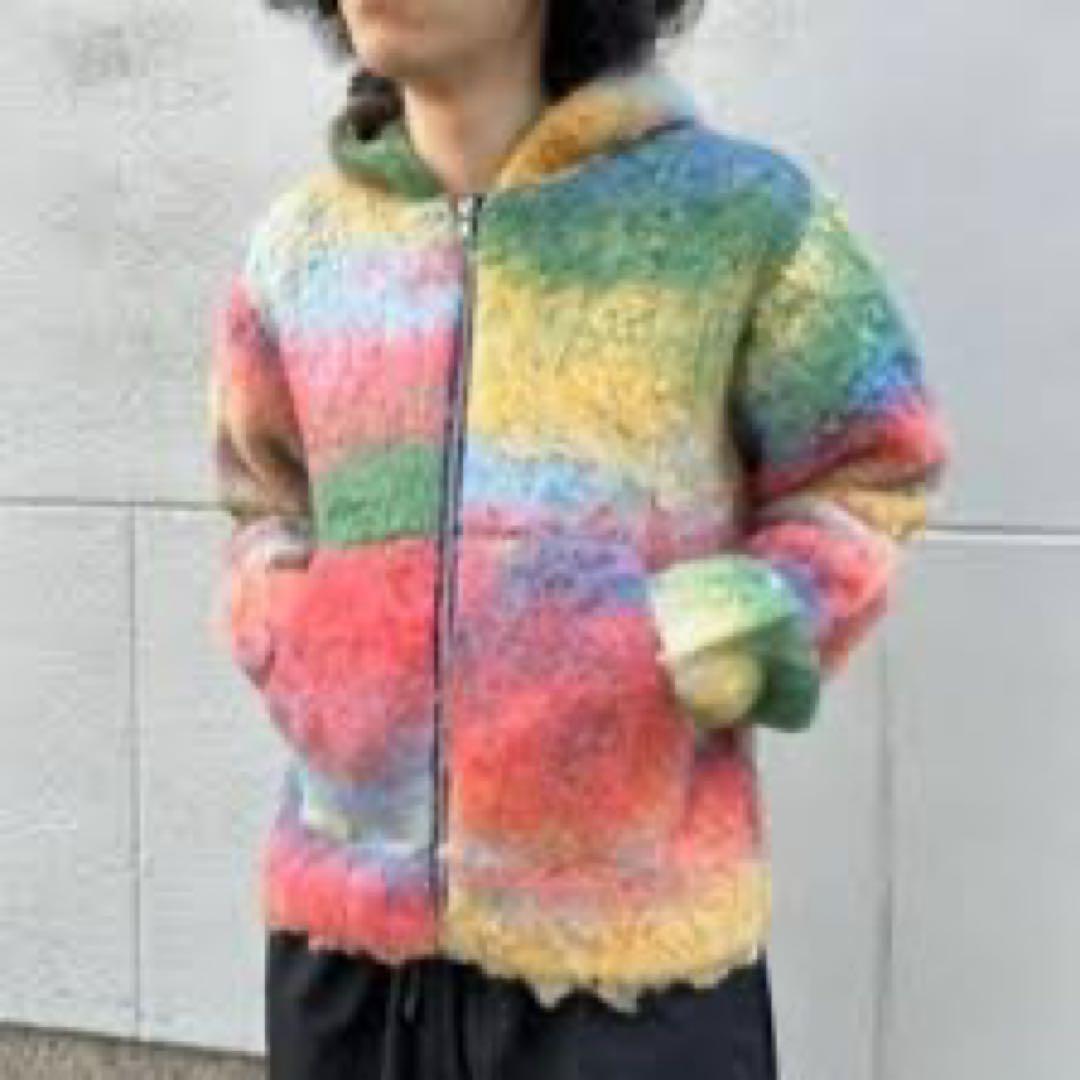 トップス BEAMS FUTURE ARCHIVE / SHAGGY KNIT PARKA