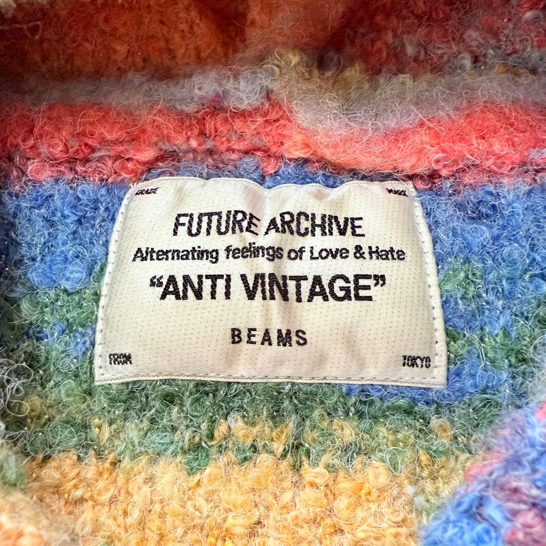 トップス BEAMS FUTURE ARCHIVE / SHAGGY KNIT PARKA