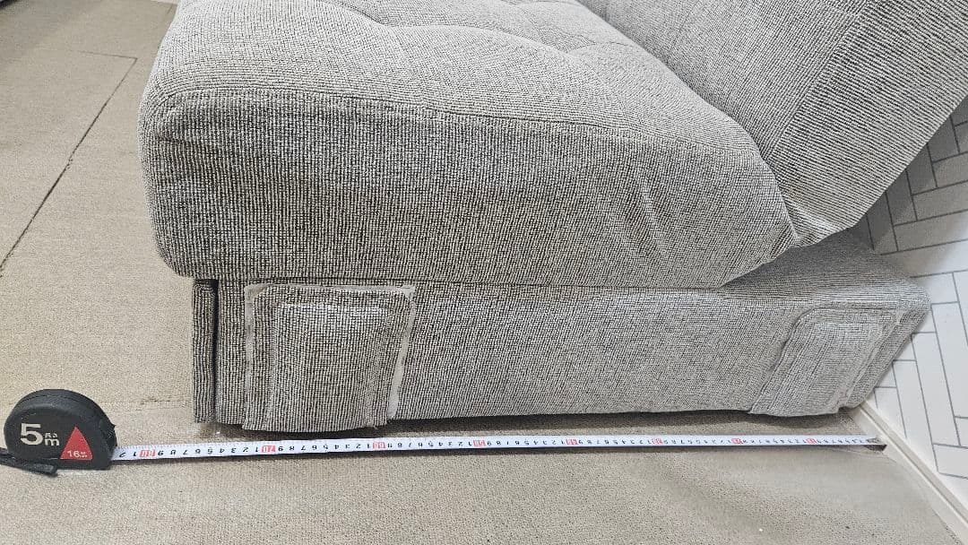 たっぷり収納付きソファーベッド(２～3人がけ、中古品)