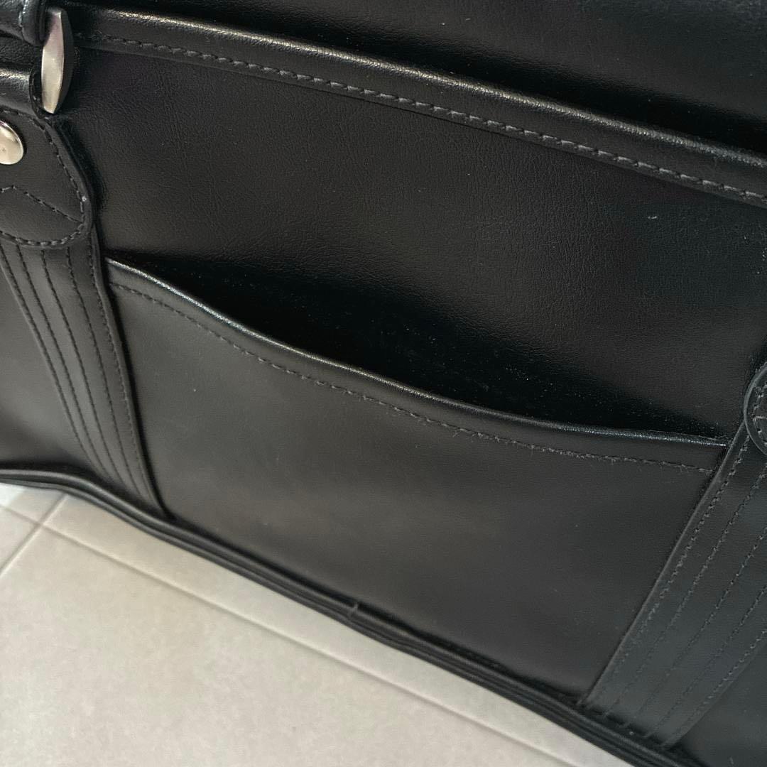 良品 イーストボーイ♡スクールバッグ 女神 ピンク 黒 刺繍 スクバ