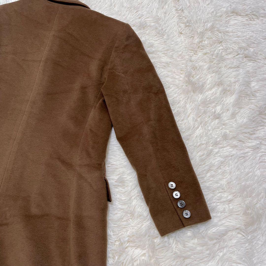 LOLA ZANINIイタリア製カシミヤ100% チェスターコート　ブラウン
